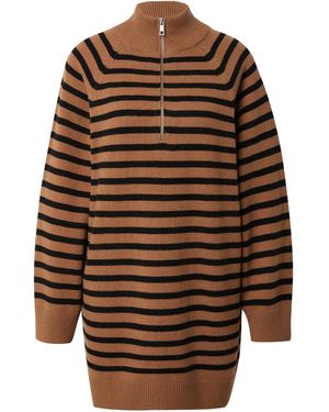 EDITED Strickkleid 'Marwa' (Rws) - Braun