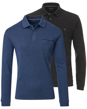 CASA MODA Shirt Basic - Blau
