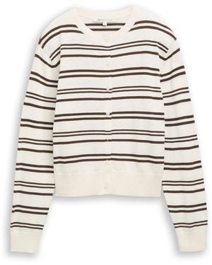 Tom Tailor Strickjacke - Weiß