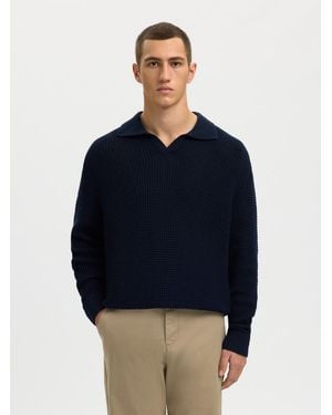 SELECTED Pullover - Blau