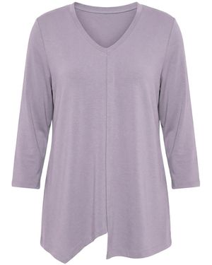 MIAMODA Shirt - Lila