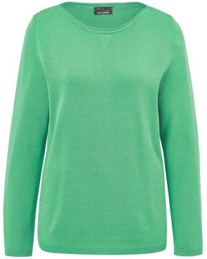 Goldner Pullover - Grün