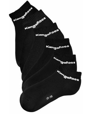 Kangaroos Socken - Schwarz