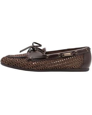 Tamaris Ballerina Schnürmokassin - Braun