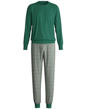 CALIDA Pyjama - Grün