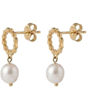 PURELEI Ohrringe Aura Pearl - Weiß
