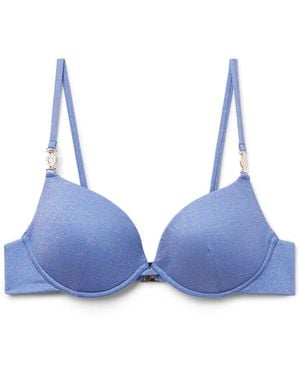 Calzedonia Bikinitop Golden Glow - Blau