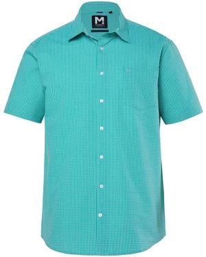 Men Plus Hemd - Blau