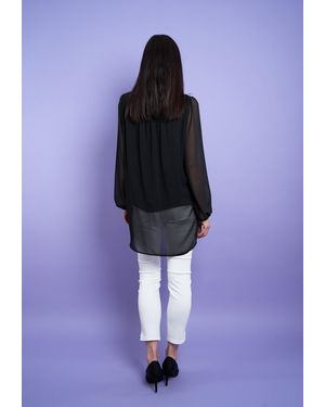 Seidel Moden Bluse - Lila