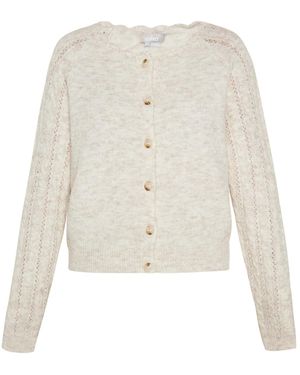 Usha Strickjacke - Weiß