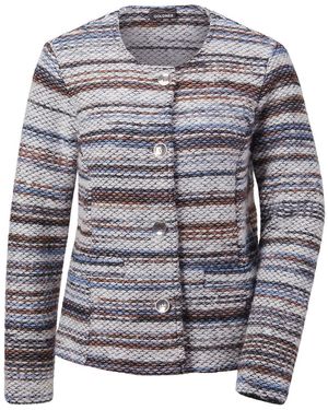 Goldner Blazer - Grau