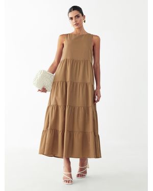 ST MRLO Kleid Byron - Natur