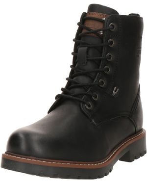 Camel Active Schnürstiefelette Trek - Schwarz