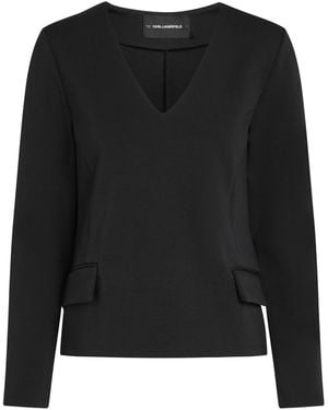 Karl Lagerfeld Sweatshirt - Schwarz