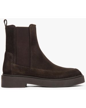 ESTRO Chelsea Boots 09-3805 - Braun
