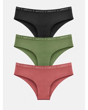 LEAFLETIC Panty Mid Rise Hipsters/Brief - Grün