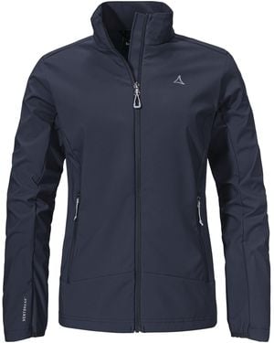 Schoeffel Hiking Softshell Jacke - Blau