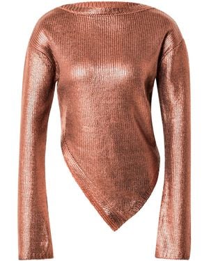 ABOUT YOU x Laura Giurcanu Pullover - Weiß