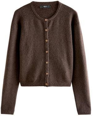 Next Strickjacke - Braun