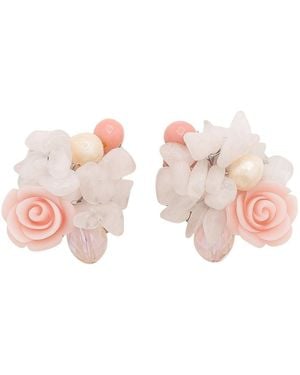 COLLEZIONE ALESSANDRO Ohrringe Blossom Beat - Pink