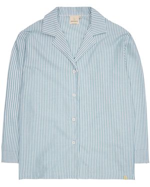 greenjama Schlafshirt - Blau