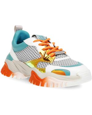 Steve Madden Sportlicher Schnürschuh W Treasure Tea Multi Shoes - Blau