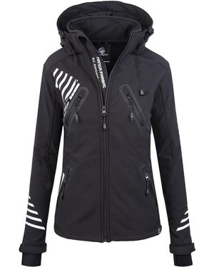 Rock Creek Outdoorjacke - Schwarz