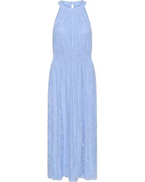 Cream Kleid - Blau