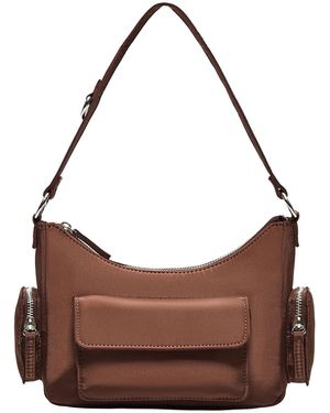 Bershka Schultertasche - Braun