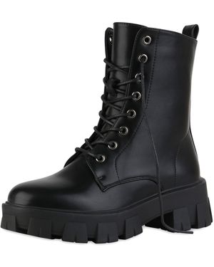 VAN HILL Boots 'Isabella' - Schwarz