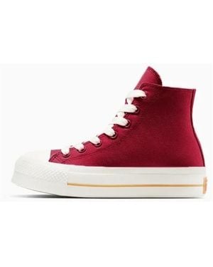 Converse Sneaker Low Chuck Taylor All Star Lift - Rot