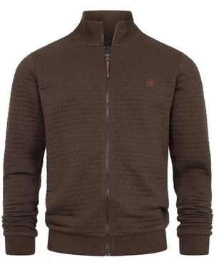 INDICODE Strickjacke Bermie - Braun