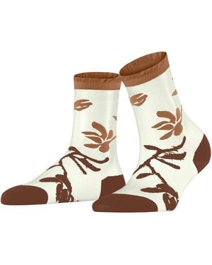 FALKE Socken Garden Villa - Weiß