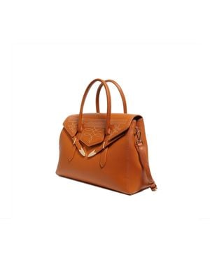 Secret Pon-pon Handtasche - Braun