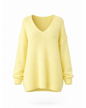 Worldclassca Oversizepullover - Gelb