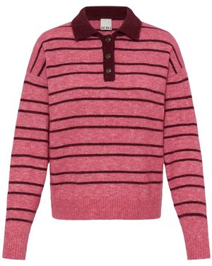 Ichi Pullover Ihsage - Rot
