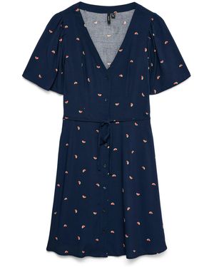 Vero Moda Kleid Vmalba - Blau
