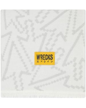 Edwin Schal Cursor Scarf - Weiß