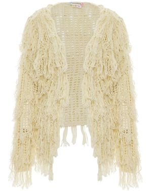 Ebeeza Strickjacke - Weiß