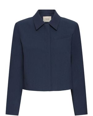 Fransa Jacke Frabigail Bla 3 - Blau