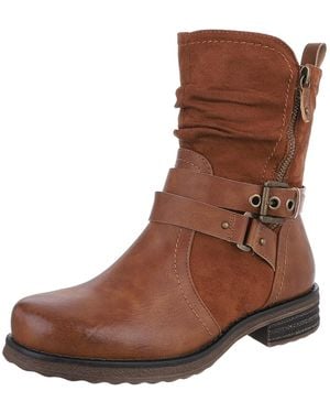 Ital-Design Stiefelette - Braun