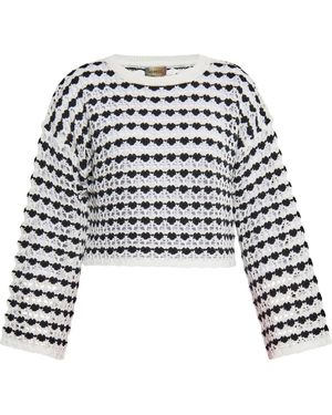 Ebeeza Pullover - Weiß