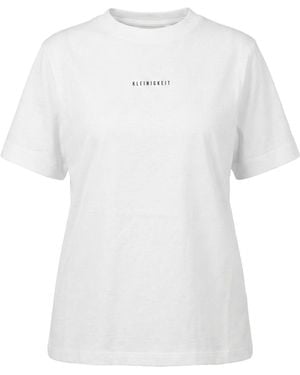 KLEINIGKEIT Shirt Kk Mitte - Weiß
