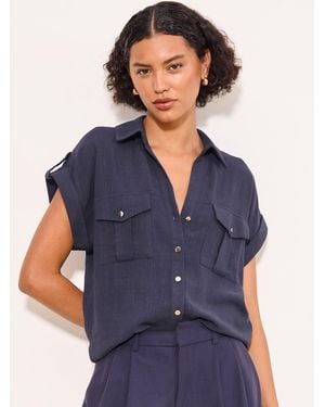 Lipsy Bluse - Blau