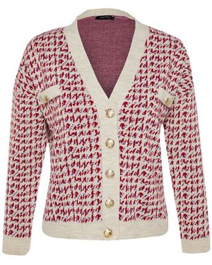 Trendyol Strickjacke - Rot