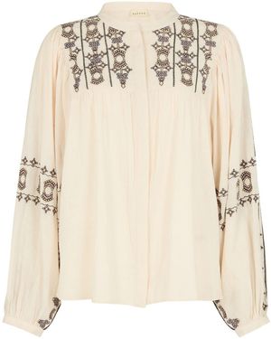 Raffya Bluse Demi - Natur
