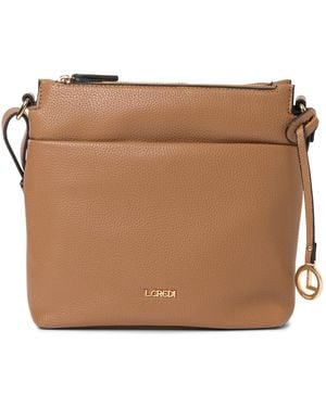 L. CREDI Handtasche Ella - Braun