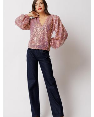 Couture De Marie Bluse Solne - Blau
