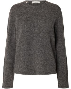 SELECTED Pullover Slwlulu - Grau