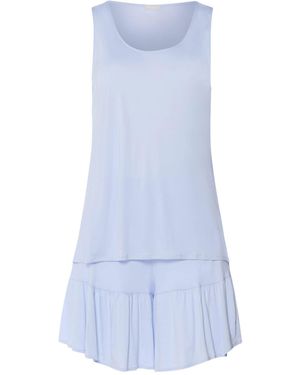Hanro Shorty Isabella - Blau